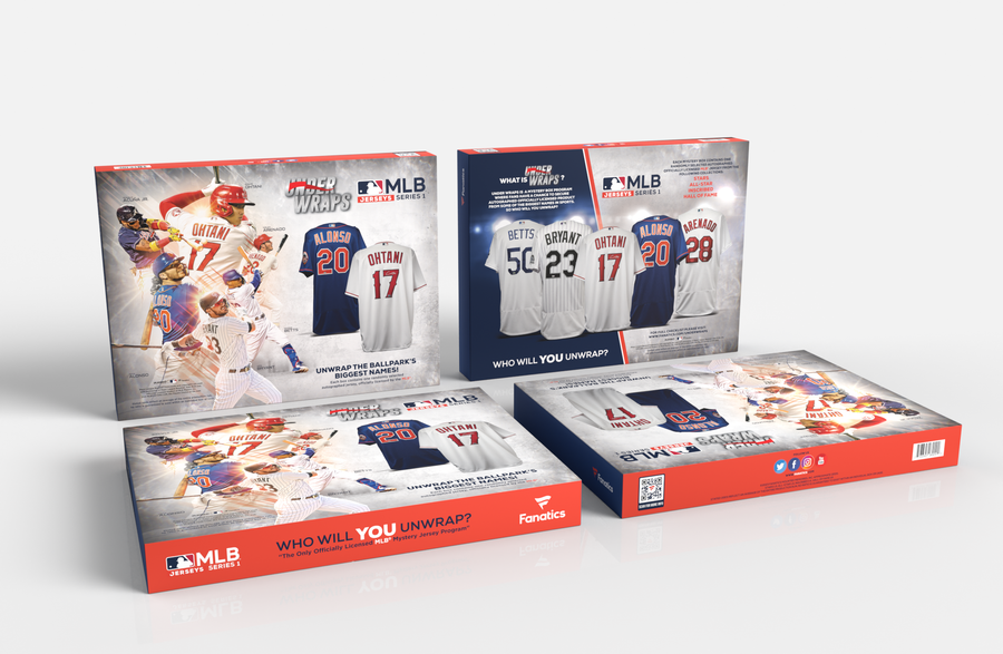 2023 Fanatics Under Wraps Autographed Jersey Baseball 6 Box Case - Image 2