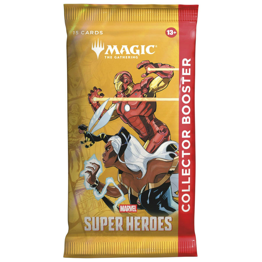 Magic the Gathering Marvel Super Heroes Collector Booster 6-Box Case - Image 3