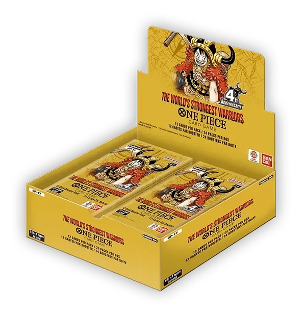 One Piece OP17 Booster Box World’s Strongest Warriors English