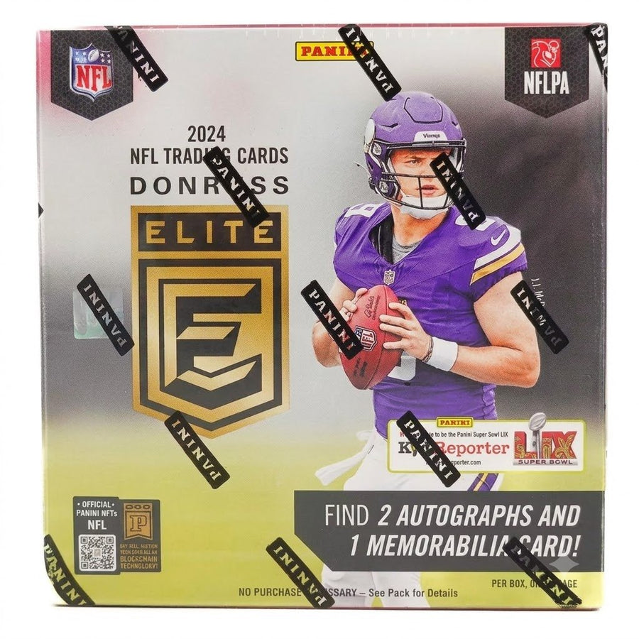 Donruss Elite Football Hobby 2024 12 Box Case