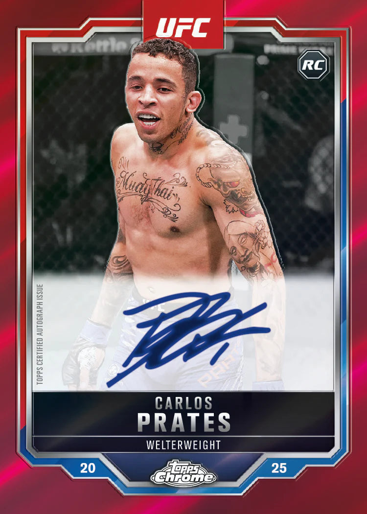 Topps Chrome® UFC 2025 Hobby Box - Image 9